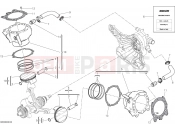 DUCATI Monster 1200 S CYLINDERS - PISTONS [MOD:M 1200S]