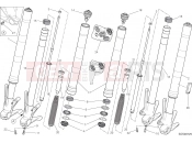 DUCATI Monster 1200 FRONT FORK [MOD:M 1200]