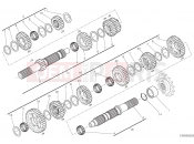 DUCATI Multistrada 950 GEAR BOX [MOD:MS950]