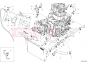 DUCATI 2021 Multistrada 950 S Spoked Wheels COOLING CIRCUIT [MOD:MS950SSW]