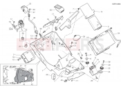 DUCATI Multistrada 950 S BATTERY HOLDER [MOD:MS950S]