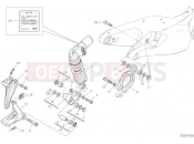 DUCATI 2021 Panigale Superleggera V4 REAR SHOCK ABSORBER [MOD:PANV4SL;XST:CHN]