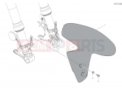 DUCATI Panigale V4 S FRONT MUDGUARD [MOD:PANV4 S]