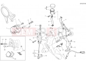 DUCATI Supersport 950 S REAR BRAKE SYSTEM [MOD:SS 950 S]
