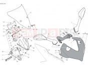 DUCATI Supersport 950 S COWLING [MOD:SS 950 S]