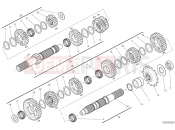 DUCATI Supersport 950 GEAR BOX [MOD:SS 950]