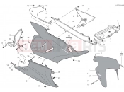 DUCATI Supersport 950 RH FAIRING [MOD:SS 950]
