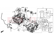 HONDA CB500X 2016 E-15 CRANKCASE
