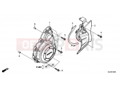 HONDA CB500X 2016 E-10 A.C. GENERATOR COVER