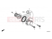 HONDA CB500X 2016 E-21 THERMOSTAT