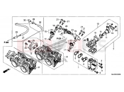HONDA CB500X 2016 E-23 THROTTLE BODY