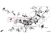 HONDA CB500X 2016 F-38 WIRE HARNESS