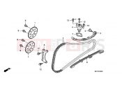 HONDA FJS600D6 SILVER WING 2006 E-4 CAM CHAIN/TENSIONER