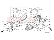 HONDA FJS600D6 SILVER WING 2006 F-19 SEAT