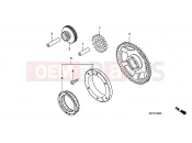 HONDA FJS600D6 SILVER WING 2006 E-8 STARTING CLUTCH