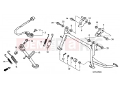 HONDA FJS600D6 SILVER WING 2006 F-25 STAND