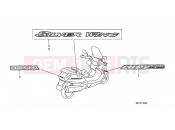 HONDA FJS600D6 SILVER WING 2006 F-34 MARK