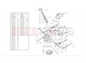 DUCATI Hypermotard 1100 Horizontal cylinder head