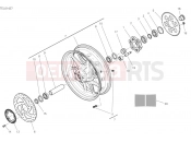 DUCATI 2021 Multistrada V4 S Rear Wheel