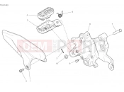DUCATI 2021 Multistrada V4 S Footrests Right