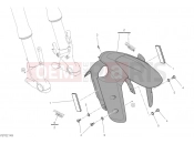 DUCATI 2021 Multistrada V4 S Front Mudguard GREY Model