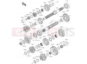 KAWASAKI 2017 Transmission