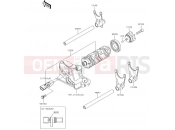 KAWASAKI 2017 Gear Change Drum/Shift Fork(s)