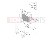 HUSQVARNA 2005 FE 550 FE 550e/6 05 (2403E2) ENGINE - COOLING SYSTEM