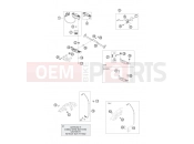 HUSQVARNA 2005 FE 550 FE 550e/6 05 (2403E2) FRAME - INSTRUMENTS / LOCK SYSTEM