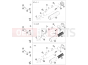 HUSQVARNA 2005 FE 550 FE 550e/6 05 (2403E2) FRAME - EXHAUST SYSTEM