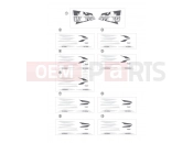 HUSQVARNA 2005 FE 550 FE 550e/6 05 (2403E2) FRAME - DECAL