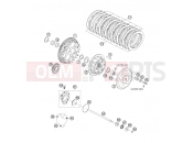HUSQVARNA 2005 FE 550 FE 550e/6 05 (2403E2) ENGINE - CLUTCH