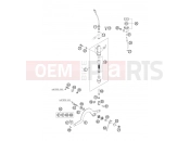 HUSQVARNA 2005 FE 550 FE 550e/6 05 (2403E2) FRAME - REAR BRAKE CONTROL
