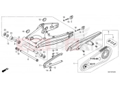 HONDA CB650RAM - CB650R Neo Sports Café 2021 F-32 SWINGARM