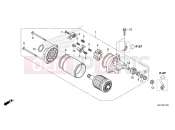 HONDA CB650RAM - CB650R Neo Sports Café 2021 E-13 STARTING MOTOR