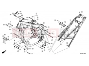 HONDA Africa Twin Adv. Sport DCT CRF1100D2M 2021 F-39 FRAME BODY