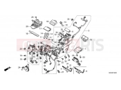 HONDA Africa Twin Adv. Sport DCT CRF1100D2M 2021 F-38 WIRE HARNESS