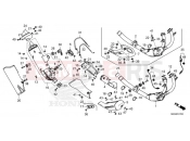 HONDA Africa Twin Adv. Sport DCT CRF1100D2M 2021 F-27 EXHAUST MUFFLER