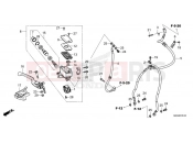 HONDA Africa Twin Adv. Sport DCT CRF1100D2M 2021 F-5-10 FRONT BRAKE MASTER CYLINDER