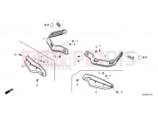 HONDA Africa Twin Adv. Sport DCT CRF1100D2M 2021 F-7-10 KNUCKLE GUARD