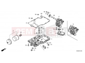HONDA Africa Twin Adv. Sport DCT CRF1100D2M 2021 E-14 OIL PAN & OIL PUMP