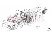 HONDA Africa Twin Adv. Sport DCT CRF1100D2M 2021 E-6-10 RIGHT CRANKCASE COVER
