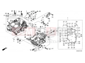 HONDA Africa Twin Adv. Sport DCT CRF1100D2M 2021 E-15 CRANKCASE