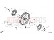 HONDA Africa Twin Adv. Sport DCT CRF1100D2M 2021 F-14-21 FRONT WHEEL