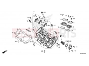 HONDA Africa Twin Adv. Sport DCT CRF1100D2M 2021 E-2 CYLINDER HEAD