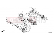 HONDA Africa Twin Adv. Sport DCT CRF1100D2M 2021 E-16 CRANKSHAFT & PISTON