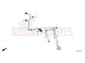 HONDA Africa Twin Adv. Sport DCT CRF1100D2M 2021 F-31 SIDE STAND