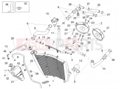 APRILIA RSV4 1100 ABS (APAC) Cooling system