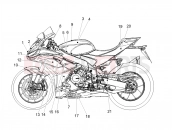 APRILIA RSV4 1100 ABS (APAC) Decal