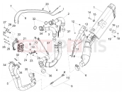 APRILIA RSV4 1100 ABS (APAC) Exhaust pipe